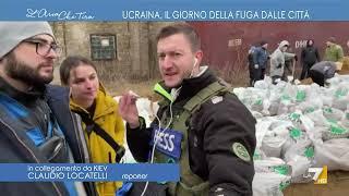 Ucraina, ecco come la guardia civile a Kiev prepara la sua difesa. L'inviato Claudio Locatelli: ...