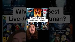 #batmanranking #batmanmovies #batfleck #christianbale #battinson #adamwest #thebatman #batman89
