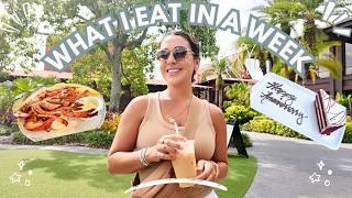 What I Eat In A Week on Vacation | High Protein | Alexandrea Garza