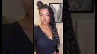 Type 3 curly hair routine w/ products! #curlyhair #curlyhairroutine #curlyhairtutorial