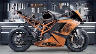 KTM RC 200 restoration | Restored KTM rc200 | Old Bike Restoration And Repair