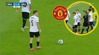 Manuel Ugarte vs Brazil | NEW MAN UNITED PLAYER | 11/20/2024 | 