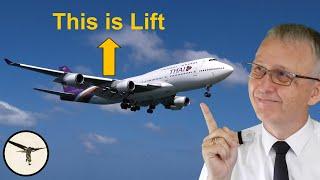 Aircraft Lift Explained and How it Relates to Bernoulli's Equation and Newton's Laws of Motion