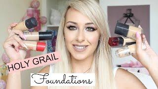 My Holy grail Foundations for OILY SKIN! 2016 | DramaticMAC