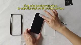 JEHOO Matte Screen Protector Installation