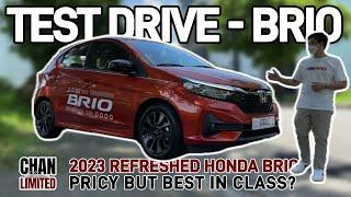 Experience the 2023 'Refreshed' Honda Brio: Test Drive Review