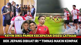INI YANG DITUNGGU SUPORTER! Kevin Diks unjuk kebolehan jelang lawan jepang~Timnas makin Kompak