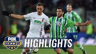 FC Augsburg vs. VfL Wolfsburg | 2015–16 Bundesliga Highlights