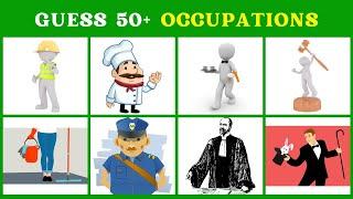 Picture Quiz - Can You Guess the Occupations? | Occupation Quiz | Learn Entry