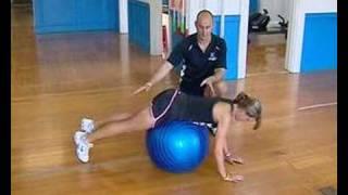 Fitball Lower Back Strength