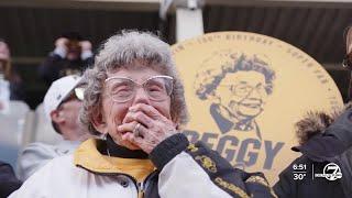 CU Buffs superfan 'Miss Peggy' celebrates 100th birthday