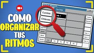 ▷▶ Cómo ORGANIZAR tus RITMOS en Teclado KORG PA 600, PA 700, PA 1000, PA 3X, PA 4X | TUTORIAL