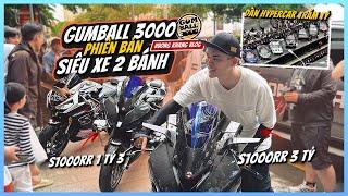 Vương Khang đưa dàn Siêu Xe 2 bánh tiền tỷ tham gia lễ hội Siêu Xe 4 bánh Gumball 3000