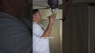 How to Replace a Ceiling Fan part 2