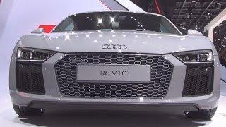 Audi R8 V10 Quattro (2016) Exterior and Interior in 3D