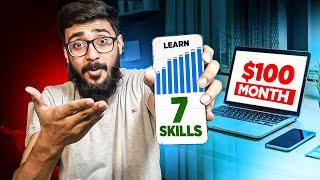 7 Easy Skills To Earn $100/Month | Start Earning Online Doing Freelancing