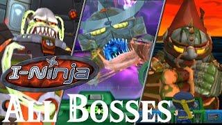 I-Ninja // All Bosses