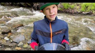 Gold Panning at the Gold Panner Campground in Cherryville BC - RK Outdoor Adventures  S1 E3