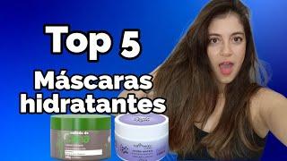 Top 5 MÁSCARAS que Hidratam DEMAIS o cabelo