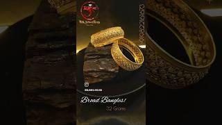 Discover the perfect fusion of style and comfort in our lightweight bangles @RKjewellers.goa_best