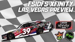 FSi DFS NASCAR DFS Picks Show -Xfinity Series The LiUNA! at Las Vegas Motor Speedway