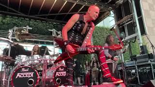 Accept  - Live -  Midnight Mover - Rainbow  Backyard Bash 2024