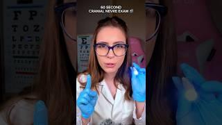 ASMR FASTEST CRANIAL NERVE EXAM EVER! ️ #shorts #asmr