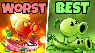 Ranking every vine plant from Worst to Best. (PvZ2)