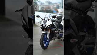 Killer Look Silver colour 2023 Yamaha R15M V4 || Yamaha r15m v4 status || Yamaha r15m || #hjbike04