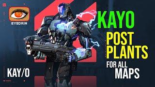 Kayo Post-Plants For All Maps | Valorant Kay/o Guide