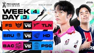 การแข่งขัน RoV Pro League 2024 Winter | รอบเก็บคะแนน Week 4 Day 3