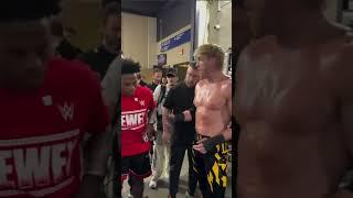 LOGAN PAUL SHOCKED by IShowSpeed's INJURY! #wwe #ishowspeed