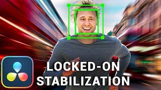 LOCKED-ON STABILIZATION EFFECT | Davinci Resolve 19 Tutorial