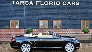 Bentley Continental GTC 6.0 BiTurbo W12 for sale at Targa Florio Cars in Sussex