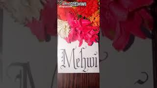 MEHWI Name Calligraphy #art #artist #artwork #artkopoint #shezi #calligraphy