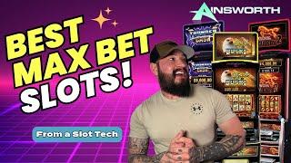 Best MAX BET Slots to Play!  Ainsworth Must Hit By Edition  From a Slot Tech ⭐️