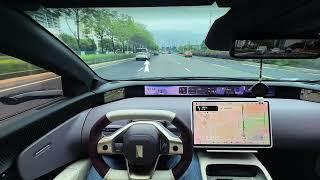 All New 2025 Changan Huawei Avatr 12 EV - POV Test Drive