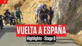 Vuelta a España 2024 Stage 8 Highlights