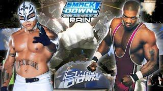 WWE Rey Mysterio vs Shelton Benjamin SmackDown 31 July 2003 | SmackDown Here comes the Pain PCSX2