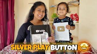 Finally Ridhu Goswami ka Silver Play Button aa gaya  Unboxing my "Silver Play Button” 