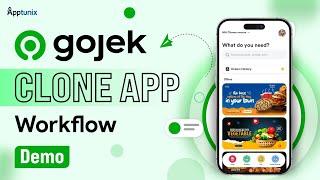 Advanced Super App like Gojek Clone App Demo | Best Gojek Clone App Development - Full Demo