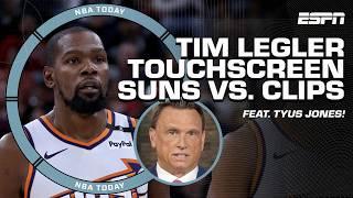 Tim Legler TOUCHSCREEN feat. TYUS JONES  + How INTIMIDATING was the Intuit Dome?  | NBA Today