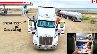 How i Did TEAM TRUCKING in CANADA With INDIAN STUDENT |