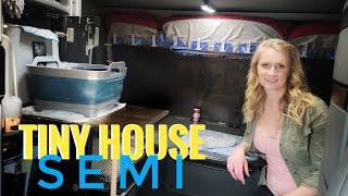 LIVING IN A SEMI | Making our SEMI into a Home | SINK with Hot Water | Kitchen Table