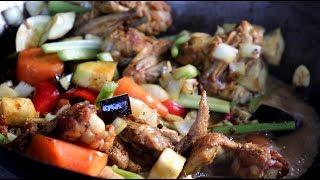 Tasty Chicken Curry - Simple Chicken Curry Recipe - Chicken Curry For Beginners - Cooking Outside