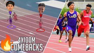 THE GREATEST 4x100m COMEBACKS IN SPRINT HISTORY