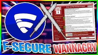 F-Secure Antivirus VS WannaCry Ransomware! | Antivirus Test