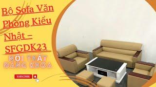 Ghế Sofa Văn Phòng Kiểu Nhật - SFGDK20 | Nội thất Đăng Khoa