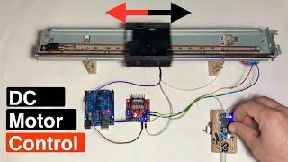 How to Back & Forth A DC Motor Using Arduino and L298N Motor Driver? Get Code and Wirings !