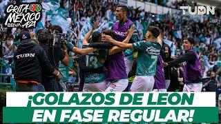 ¡RUGIDOS MORTALES!  5 GOLAZOS de León en fase regular | Grita México BBVA AP2021 | TUDN